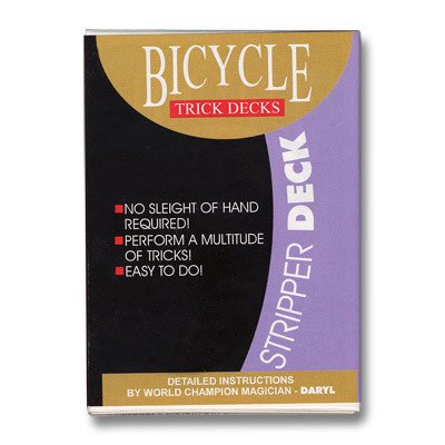 Трюковая колода | Bicycle Stripper Deck (синяя рубашка) CRD-0013165 фото