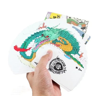 Карты для вееров | Dragon Fanning Deck CRD-0011115 фото