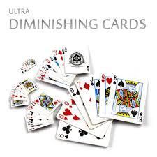 Реквізит для фокусів | Ultra Diminishing Cards CRD-0011743 фото