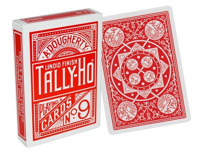 Карти гральні | Tally-Ho Fan Back червона CRD-0011353 фото