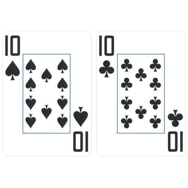 Набор покерных игральных карт Copag Wsop Jumbo Index (красная/черная рубашка) CRD-0013081 фото