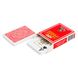 Пластиковые игральные карты Modiano Jumbo Index (красная рубашка) CRD-0013083 фото 2