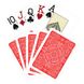 Пластиковые игральные карты Modiano Jumbo Index (красная рубашка) CRD-0013083 фото 4