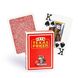 Пластиковые игральные карты Modiano Jumbo Index (красная рубашка) CRD-0013083 фото 1