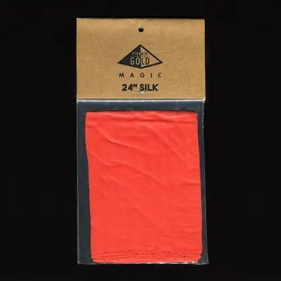 Реквизит для фокусов | Шелковый платок 60х60см (Оранжевый) by Pyramid Gold Magic CRD-0012722 фото