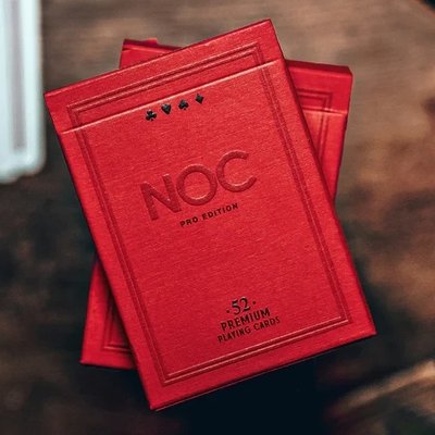Карти гральні | NOC Pro 2021 (Burgundy Red) CRD-0013228 фото