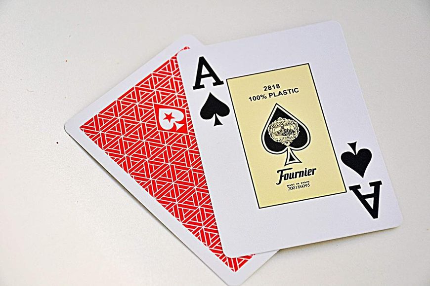 Пластикові картки | Fournier European Poker Tour (EPT) червона CRD-0012862 фото