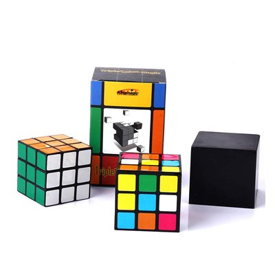 Фокус з кубиком Рубіка (Triple magic cube) CRD-0011608 фото