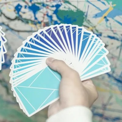 Карты игральные | Flexible Gradients Blue by TCC CRD-0012981 фото
