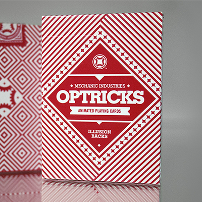 Карти гральні | Mechanic Optricks (Red) by Mechanic Industries CRD-0011831 фото
