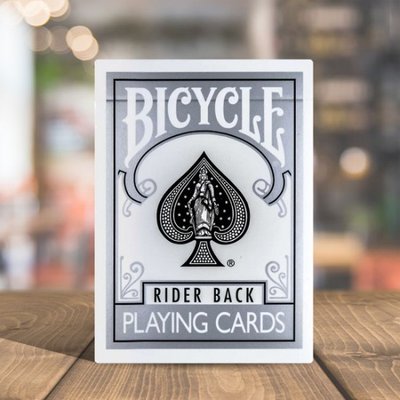 Карты игральные | Bicycle Grey Rider Back CRD-0013106 фото