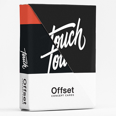 Карты для кардистри | Offset Orange by Cardistry Touch CRD-0013048 фото