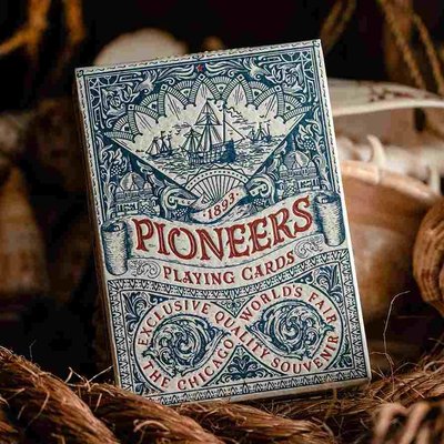 Карти гральні | Pioneers by Ellusionist (Blue) CRD-0013123 фото