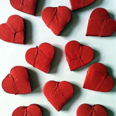 Конфетті у формі сердець | Сніговий шторм із сердець CRD-0011316 фото