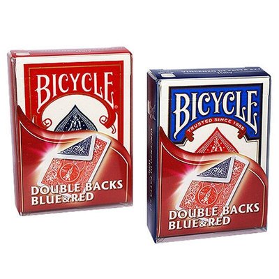 Трюковая колода | Bicycle Double Back (синяя/красная) CRD-0011274 фото