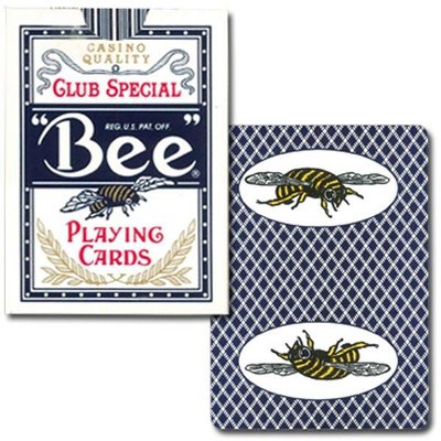 Карти гральні | Bee з бджолою (синя) CRD-0013117 фото