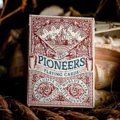 Карты игральные | Pioneers by Ellusionist (Red) CRD-0013124 фото