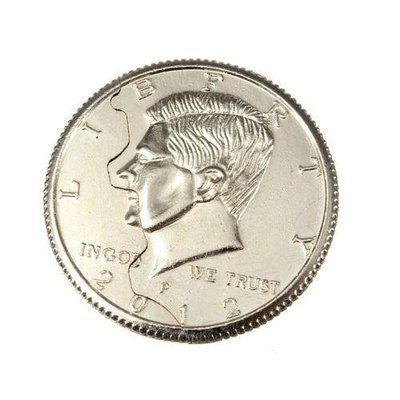 Реквизит для фокусов | Откусывание монеты (Bite Coin) Half Dollar CRD-0011884 фото