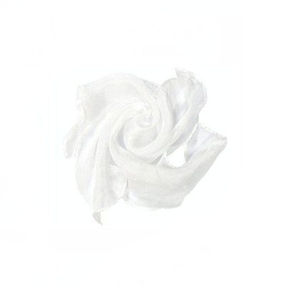 Реквизит для фокусов | Шелковый платок (45*45см) Белый CRD-0011322 фото
