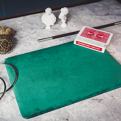 Килимок для мікромагії | Suede Leather Pad (Green) by TCC CRD-0012920 фото