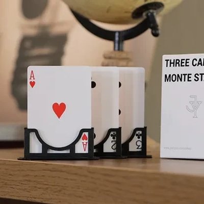 Реквізит для фокусів | Three Cards Monte Stand (Gimmicks and Online Instruction) by Jeki Yoo CRD-0013128 фото
