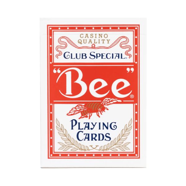 Карты игральные | Bee Standard Index красная CRD-0012821 фото